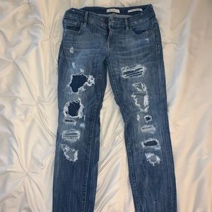 Guess Jeans power curvy mid sz 28